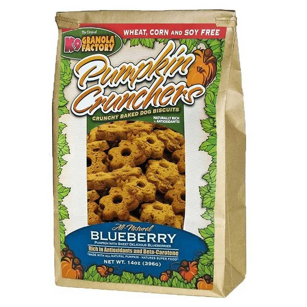 14 oz. K-9 Granola Factory Pumpkin Crunchers Apple & Cranberry - Health/First Aid
